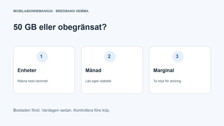 50 GB eller obegränsat?: Enheter, Månad, Marginal. Redaktionell beslutsillustration.