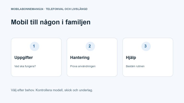 Mobil till någon i familjen: Uppgifter, Hantering, Hjälp. Redaktionell beslutsillustration.